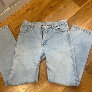 Men’s Wrangler slim fit boot cut jeans
